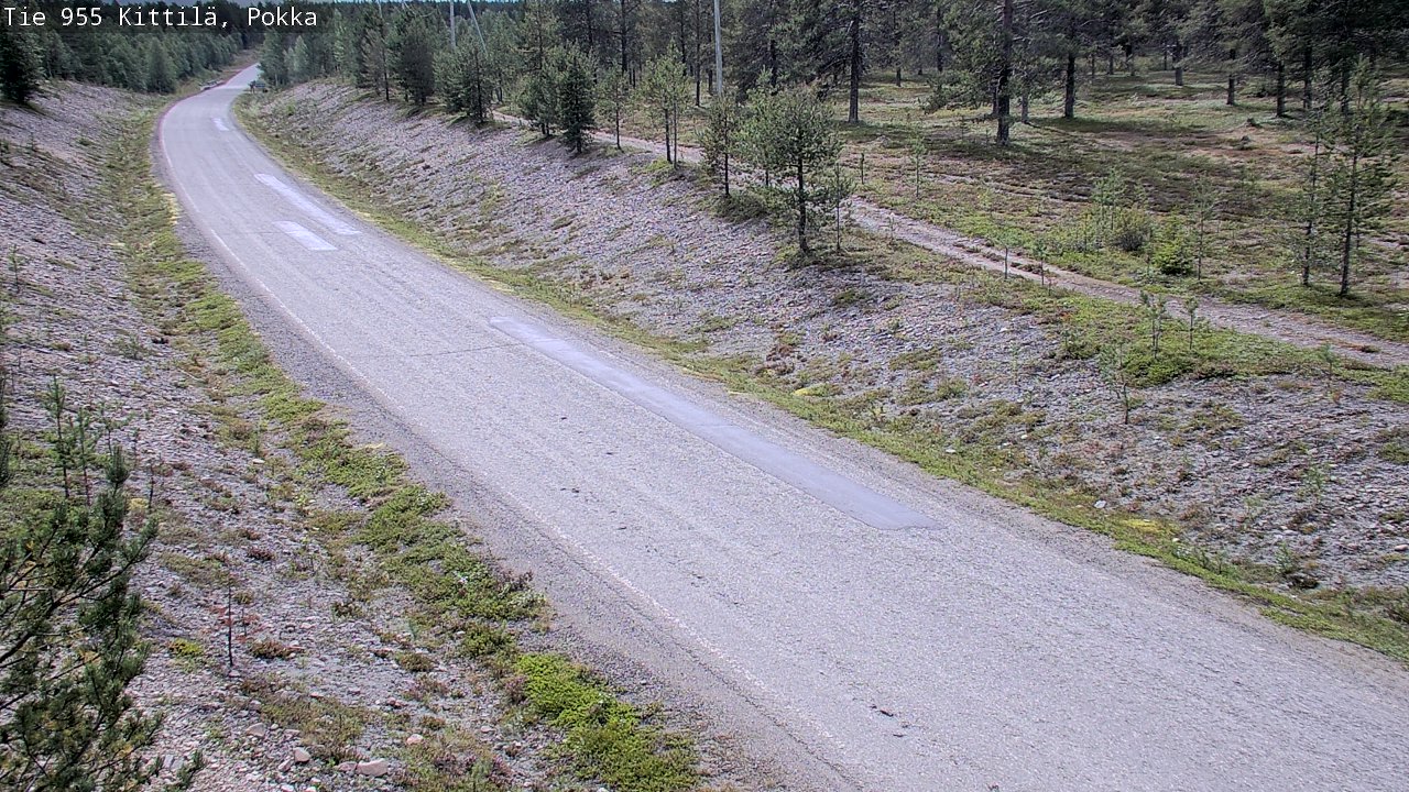 Kelikamerat Kuva Tie 955 Kittilä, Pokka, Kittilä, Lappi