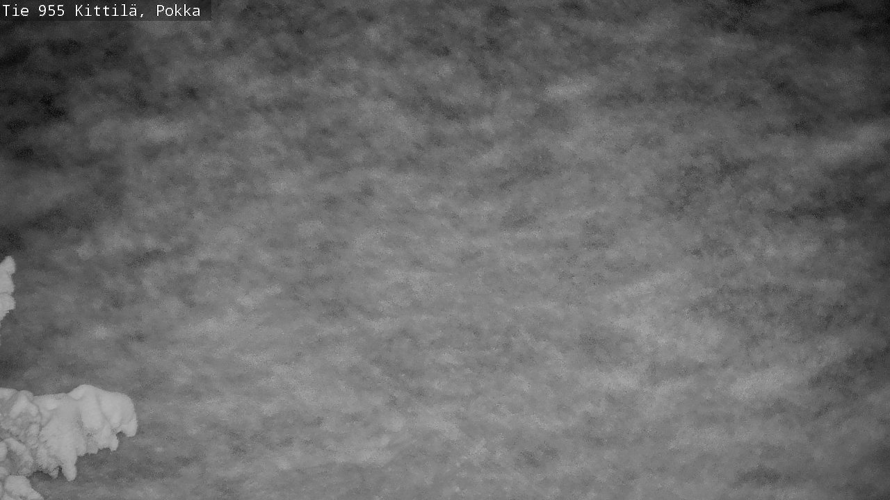 Weather Camera Image Road 955 Kittilä, Pokka, Kittilä, Lappi