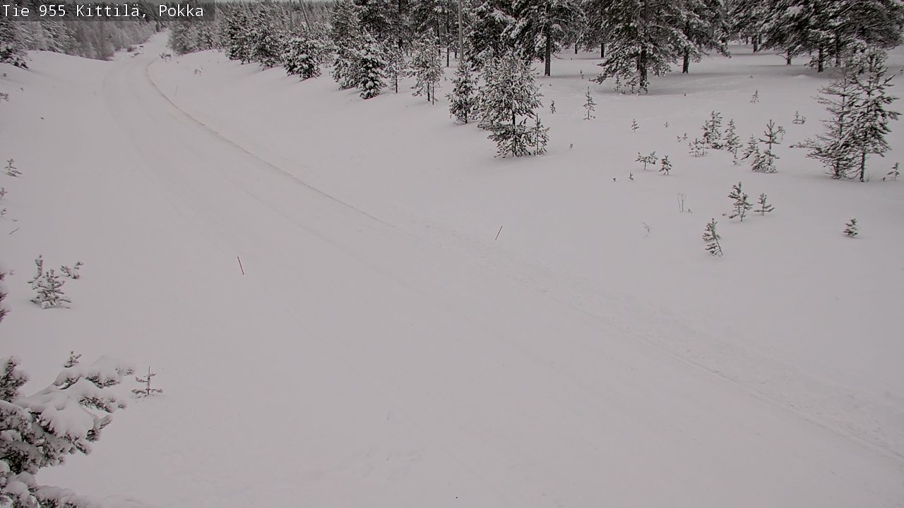 Kelikamerat Kuva Tie 955 Kittilä, Pokka, Kittilä, Lappi