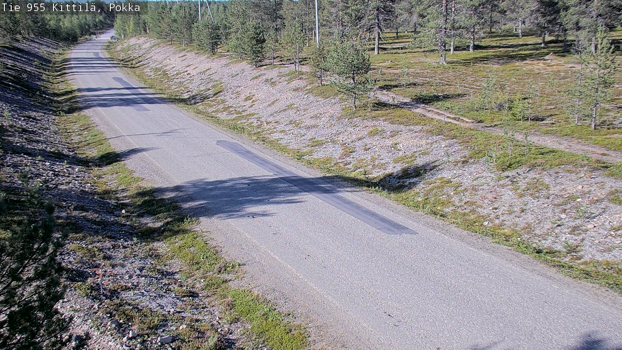 Kelikamerat Kuva Tie 955 Kittilä, Pokka, Kittilä, Lappi