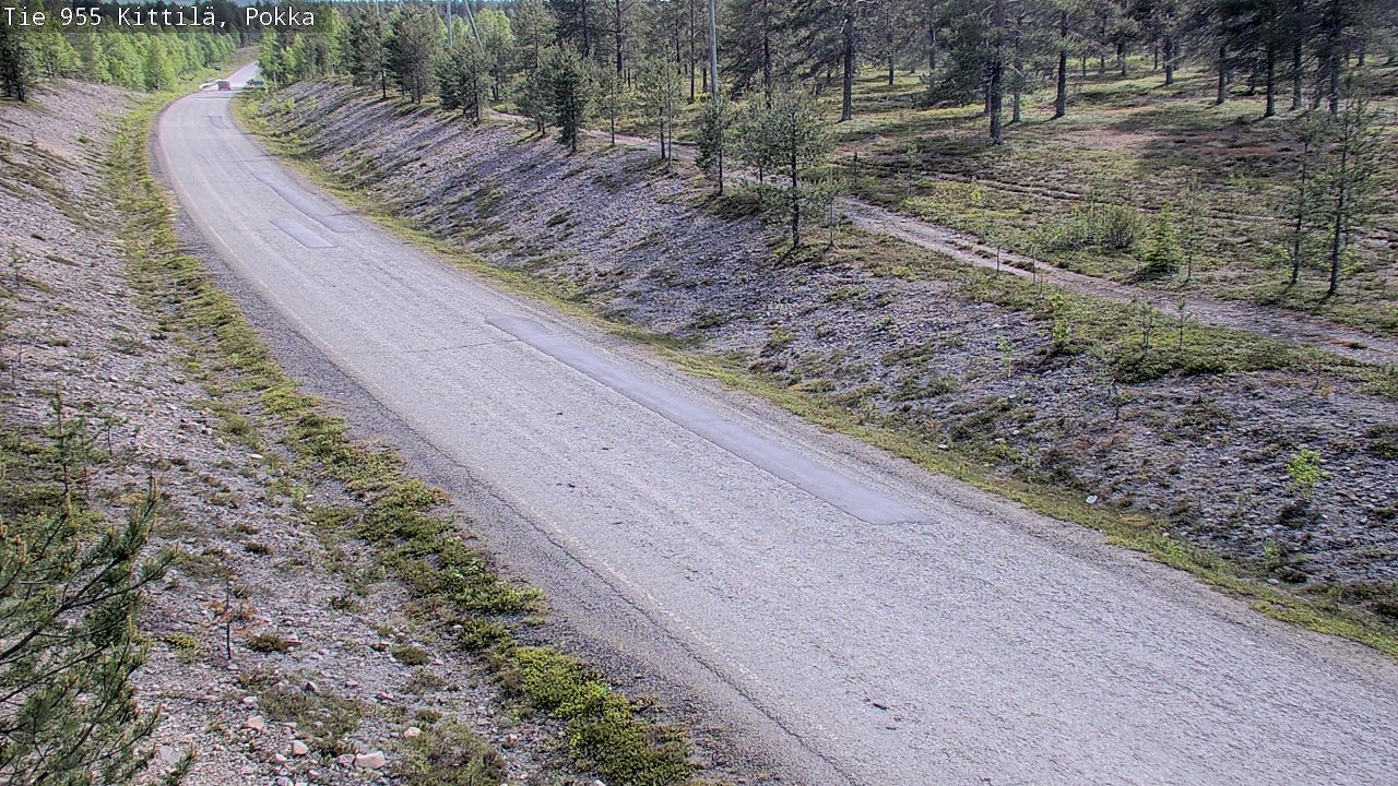 Kelikamerat Kuva Tie 955 Kittilä, Pokka, Kittilä, Lappi