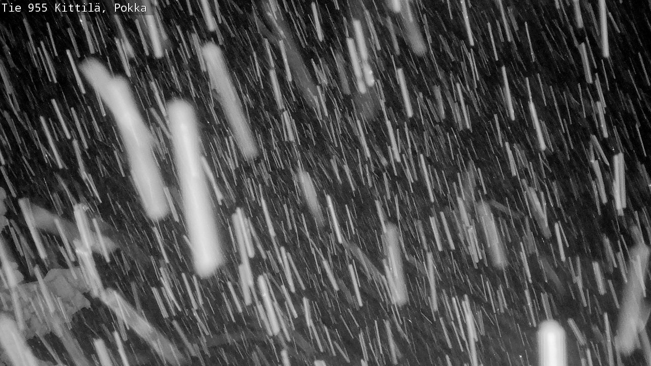 Weather Camera Image Road 955 Kittilä, Pokka, Kittilä, Lappi
