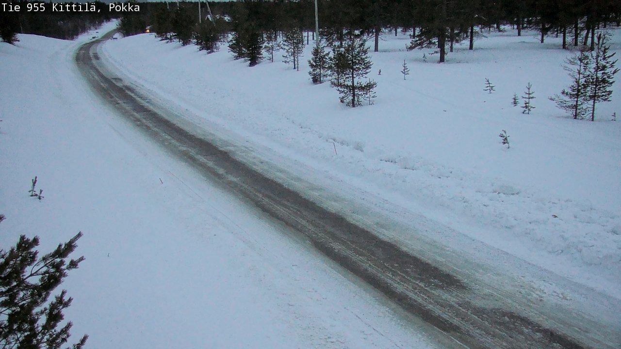 Kelikamerat Kuva Tie 955 Kittilä, Pokka, Kittilä, Lappi
