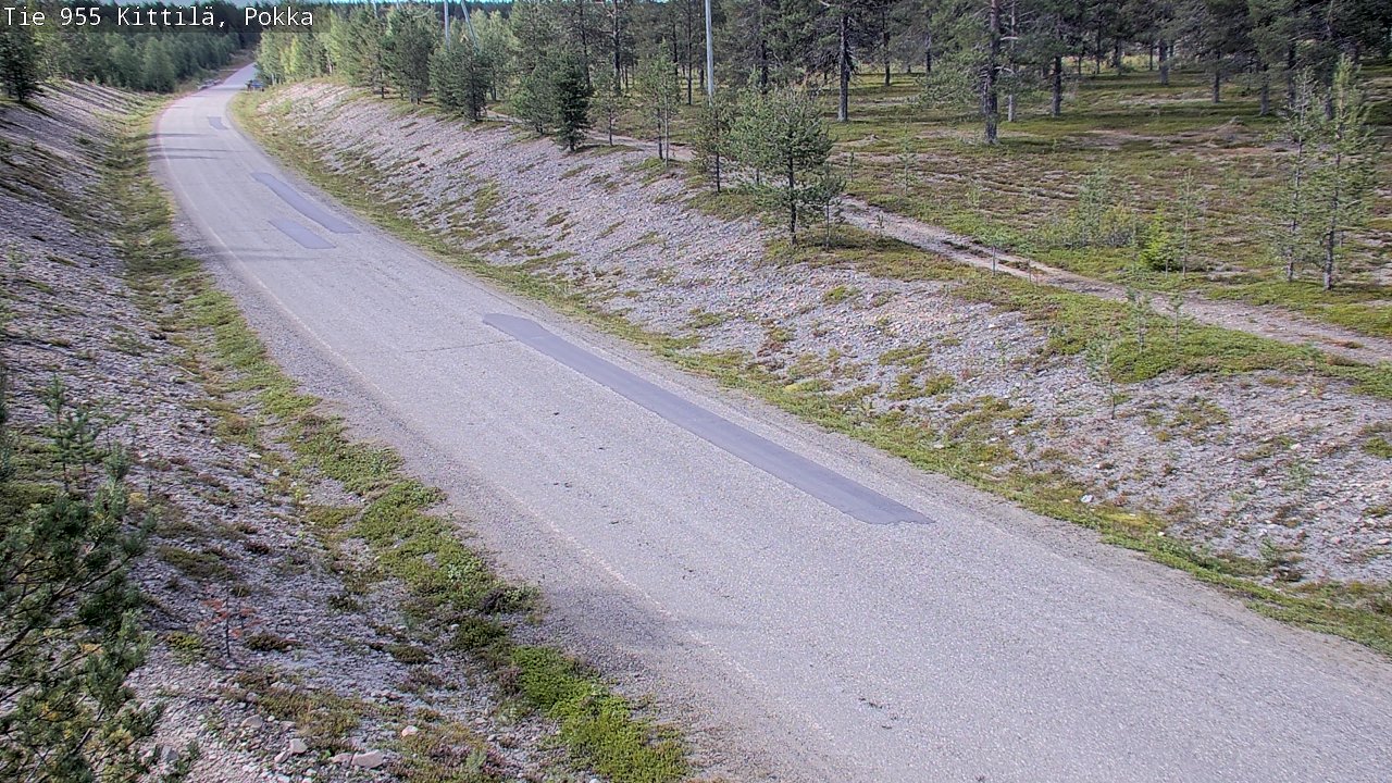 Kelikamerat Kuva Tie 955 Kittilä, Pokka, Kittilä, Lappi