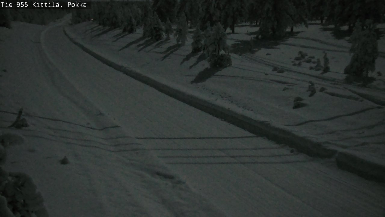 Kelikamerat Kuva Tie 955 Kittilä, Pokka, Kittilä, Lappi
