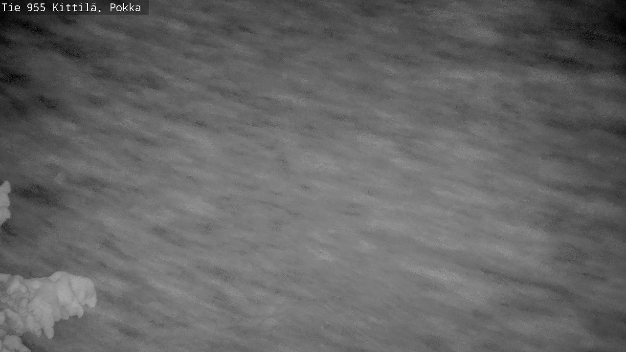Weather Camera Image Road 955 Kittilä, Pokka, Kittilä, Lappi