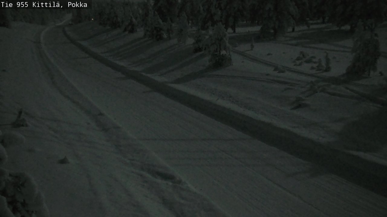 Kelikamerat Kuva Tie 955 Kittilä, Pokka, Kittilä, Lappi