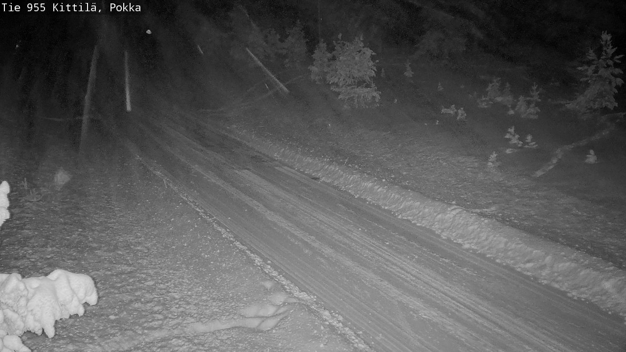 Weather Camera Image Road 955 Kittilä, Pokka, Kittilä, Lappi