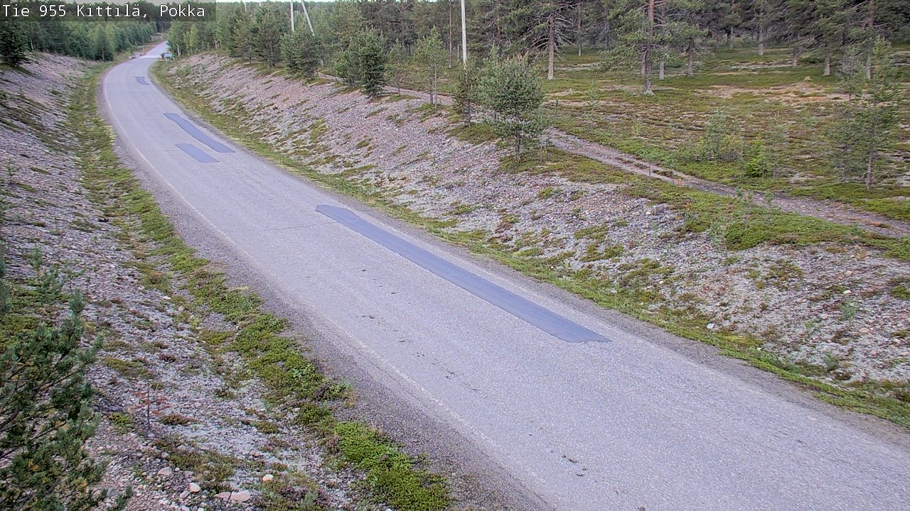 Kelikamerat Kuva Tie 955 Kittilä, Pokka, Kittilä, Lappi