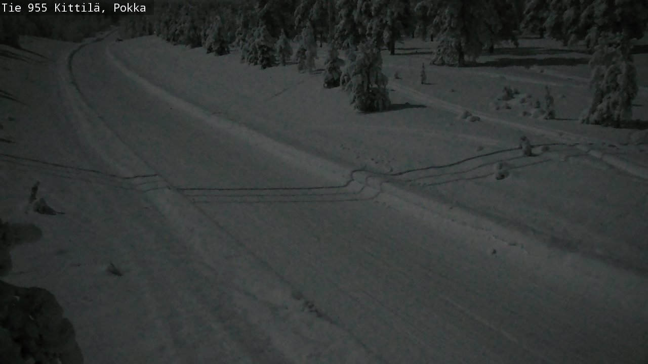 Kelikamerat Kuva Tie 955 Kittilä, Pokka, Kittilä, Lappi