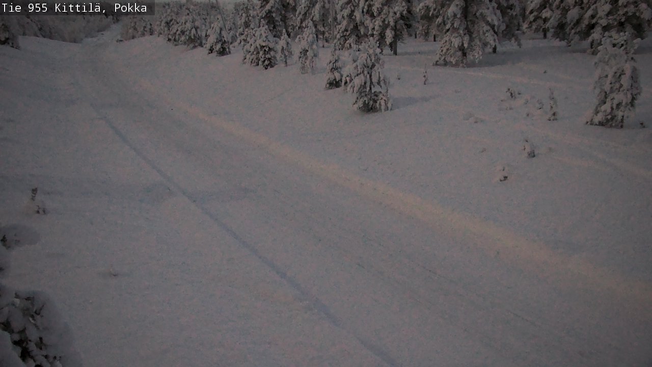 Kelikamerat Kuva Tie 955 Kittilä, Pokka, Kittilä, Lappi