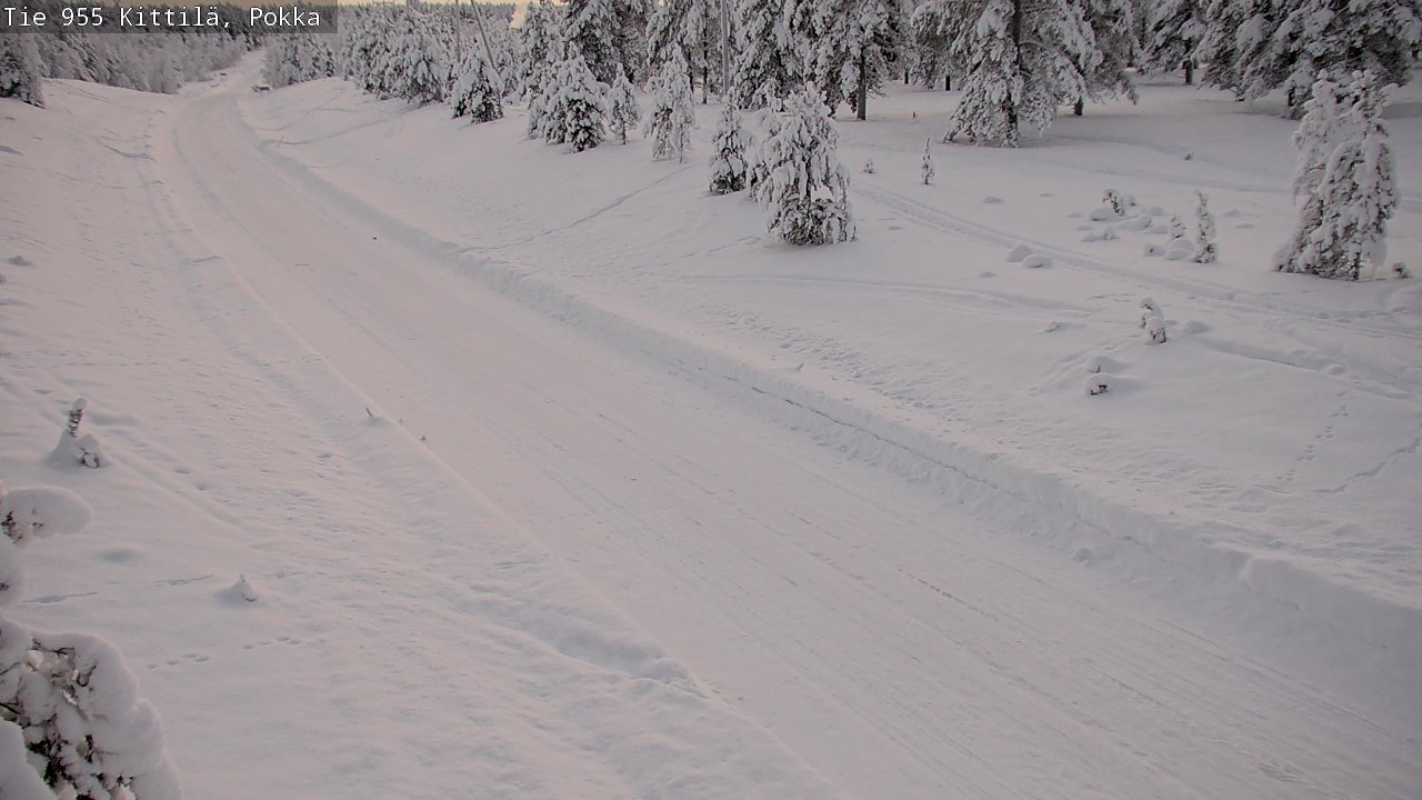 Kelikamerat Kuva Tie 955 Kittilä, Pokka, Kittilä, Lappi