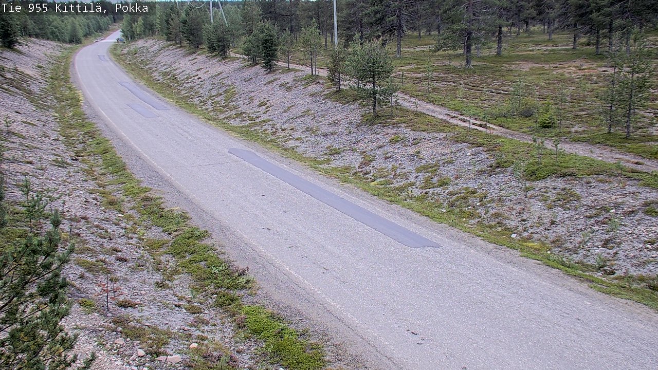 Kelikamerat Kuva Tie 955 Kittilä, Pokka, Kittilä, Lappi