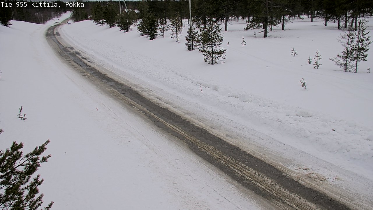Kelikamerat Kuva Tie 955 Kittilä, Pokka, Kittilä, Lappi