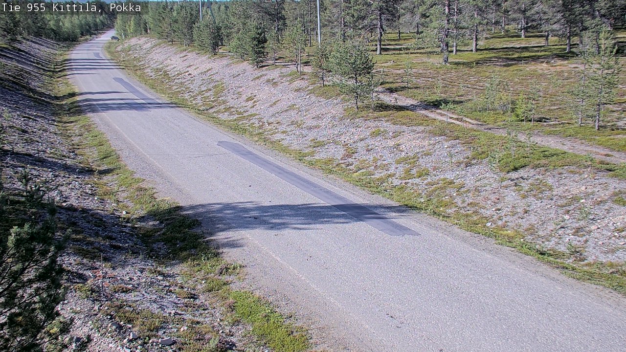 Kelikamerat Kuva Tie 955 Kittilä, Pokka, Kittilä, Lappi