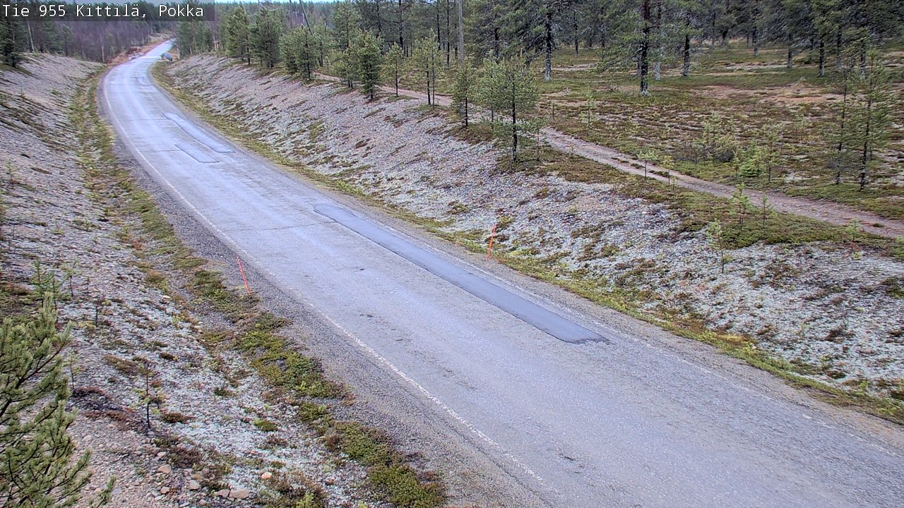 Kelikamerat Kuva Tie 955 Kittilä, Pokka, Kittilä, Lappi
