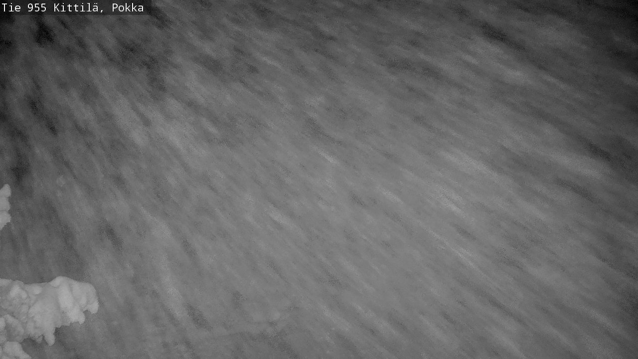 Weather Camera Image Road 955 Kittilä, Pokka, Kittilä, Lappi
