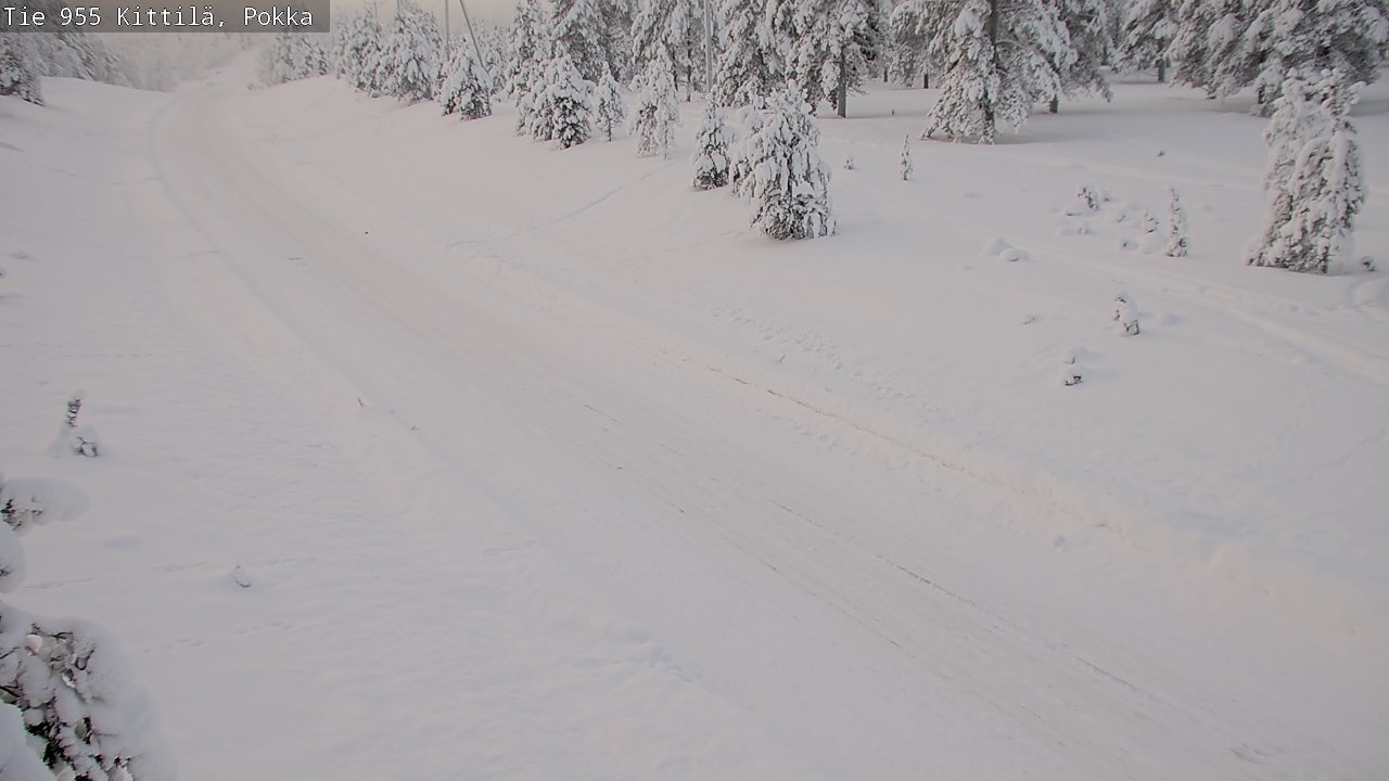 Kelikamerat Kuva Tie 955 Kittilä, Pokka, Kittilä, Lappi