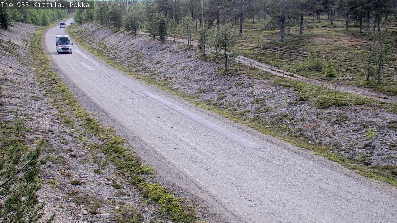 Kelikamerat Kuva Tie 955 Kittilä, Pokka, Kittilä, Lappi