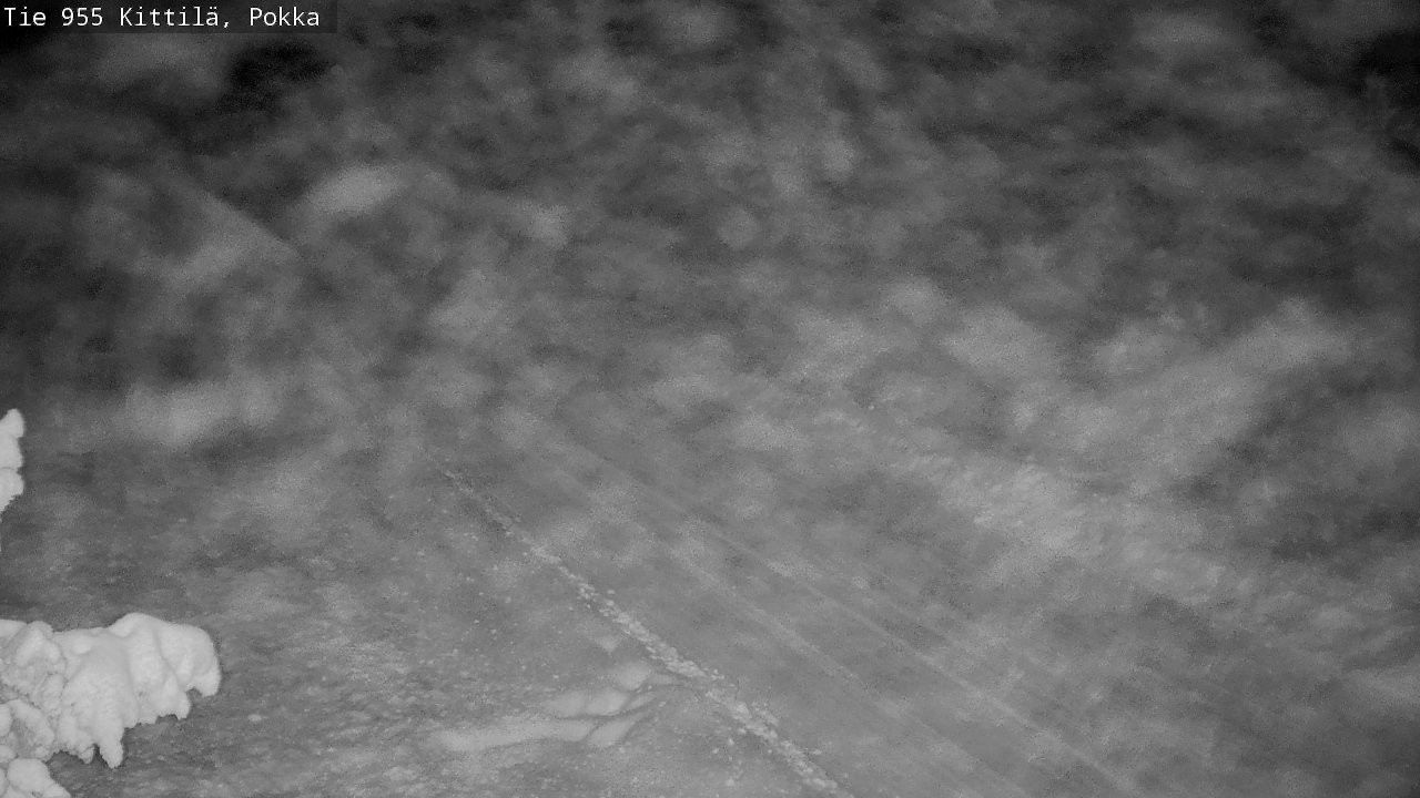 Weather Camera Image Road 955 Kittilä, Pokka, Kittilä, Lappi