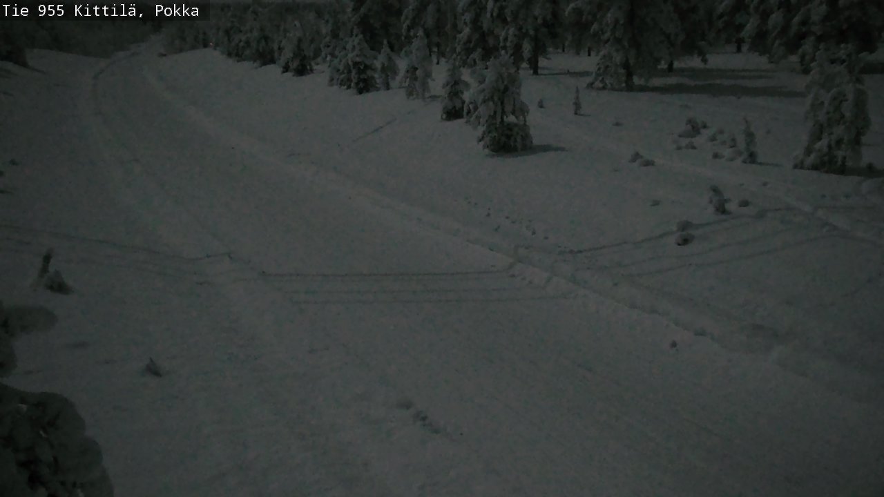 Kelikamerat Kuva Tie 955 Kittilä, Pokka, Kittilä, Lappi