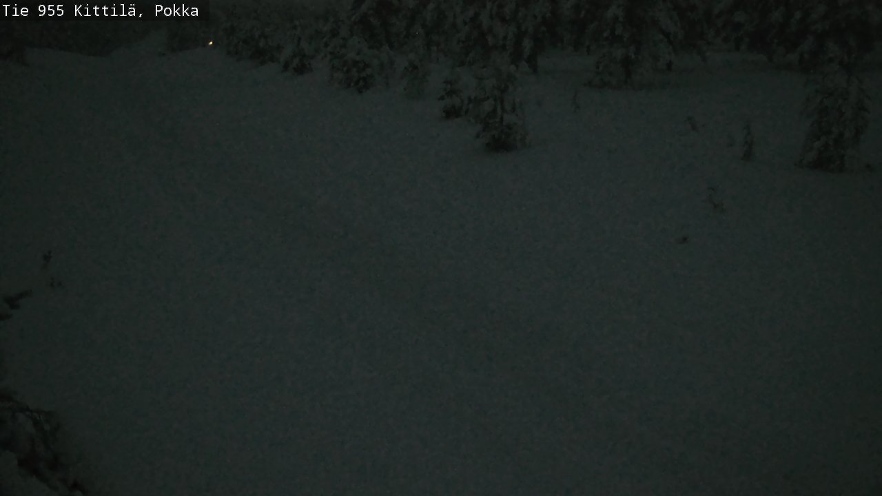 Weather Camera Image Road 955 Kittilä, Pokka, Kittilä, Lappi