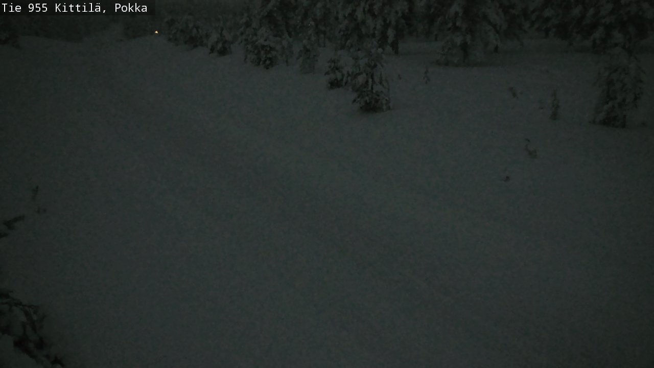 Weather Camera Image Road 955 Kittilä, Pokka, Kittilä, Lappi