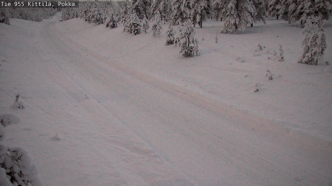 Kelikamerat Kuva Tie 955 Kittilä, Pokka, Kittilä, Lappi