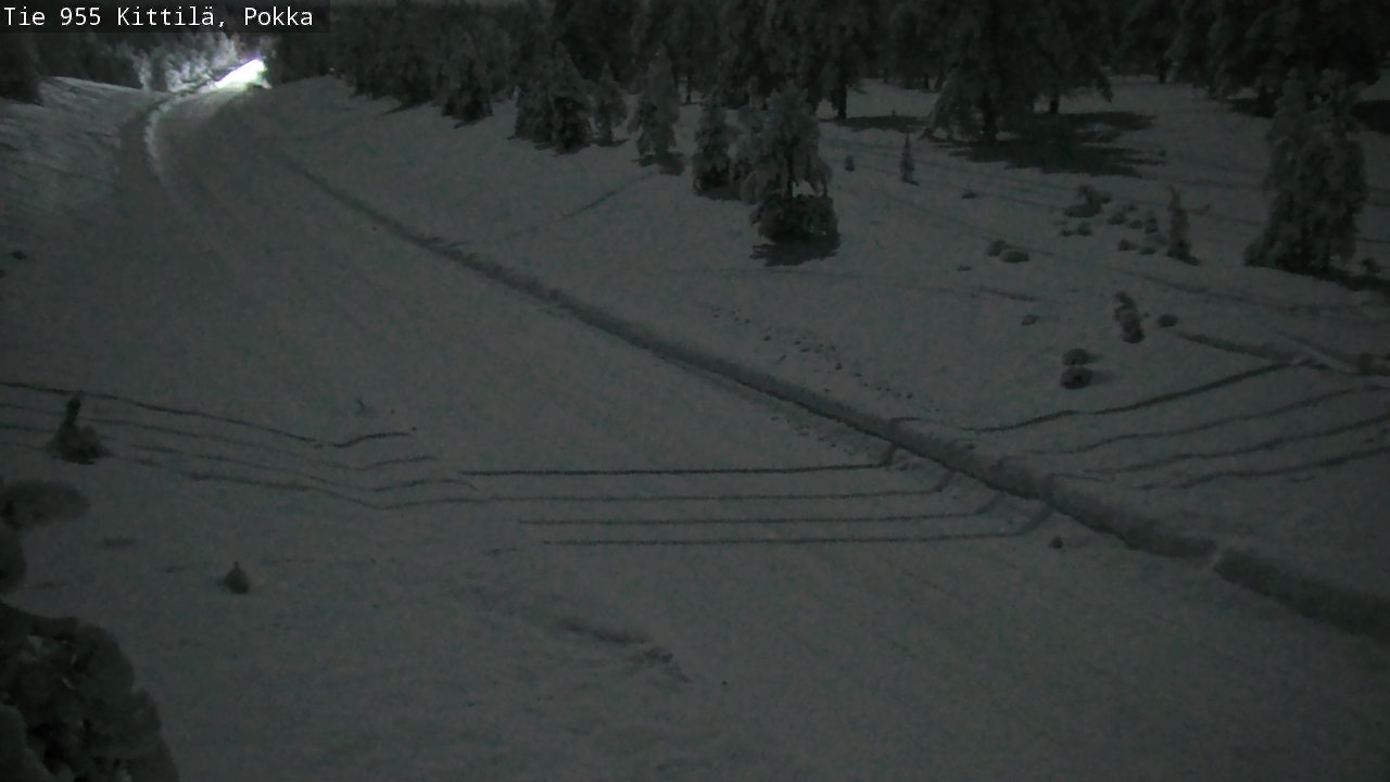 Kelikamerat Kuva Tie 955 Kittilä, Pokka, Kittilä, Lappi