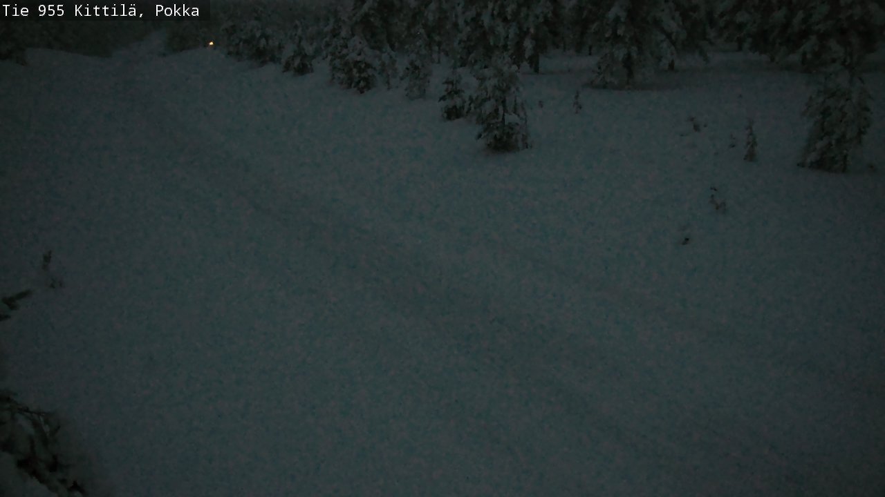 Weather Camera Image Road 955 Kittilä, Pokka, Kittilä, Lappi