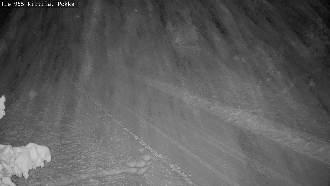 Weather Camera Image Road 955 Kittilä, Pokka, Kittilä, Lappi