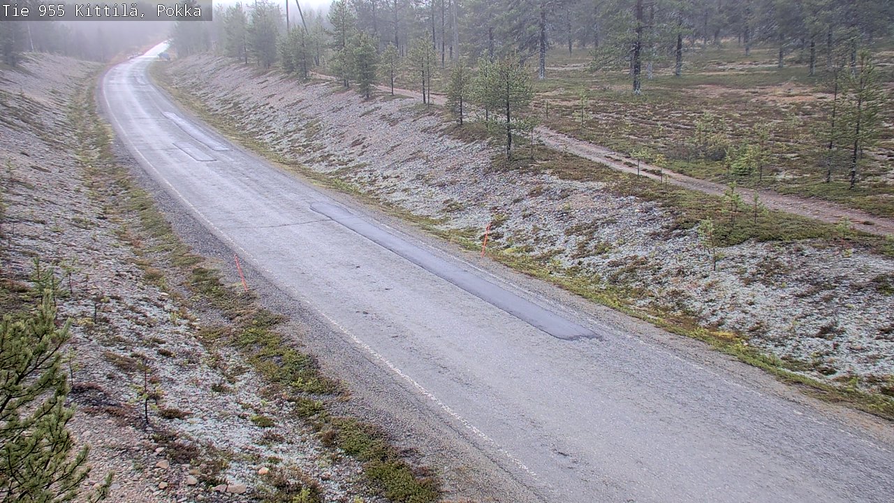 Kelikamerat Kuva Tie 955 Kittilä, Pokka, Kittilä, Lappi