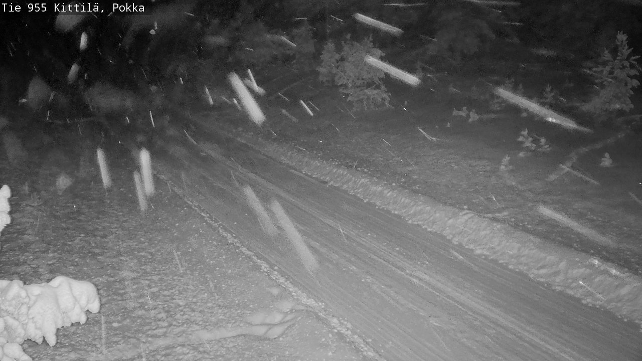 Weather Camera Image Road 955 Kittilä, Pokka, Kittilä, Lappi