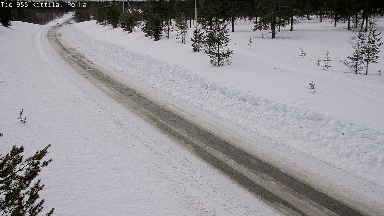 Kelikamerat Kuva Tie 955 Kittilä, Pokka, Kittilä, Lappi