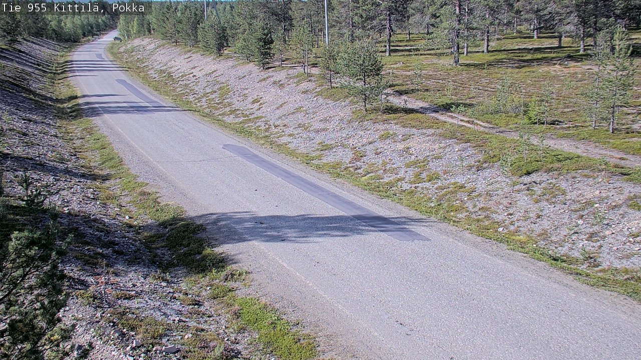 Kelikamerat Kuva Tie 955 Kittilä, Pokka, Kittilä, Lappi