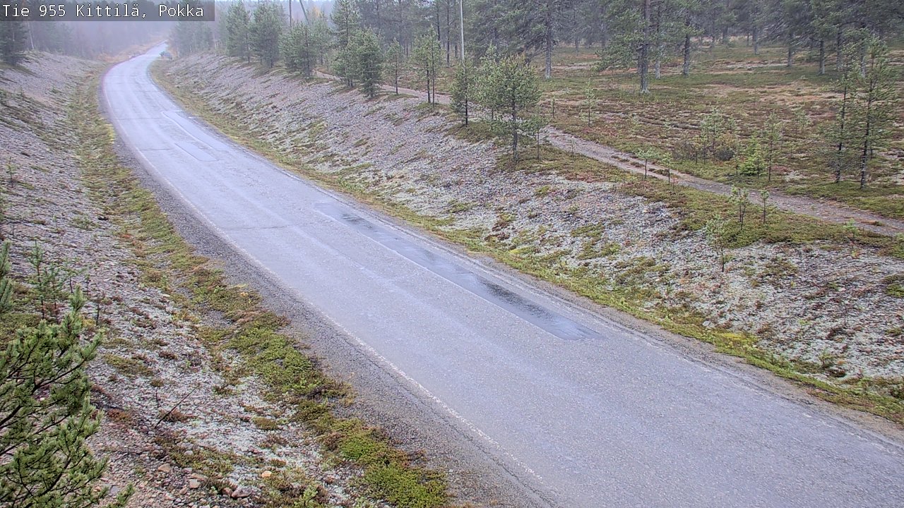 Kelikamerat Kuva Tie 955 Kittilä, Pokka, Kittilä, Lappi
