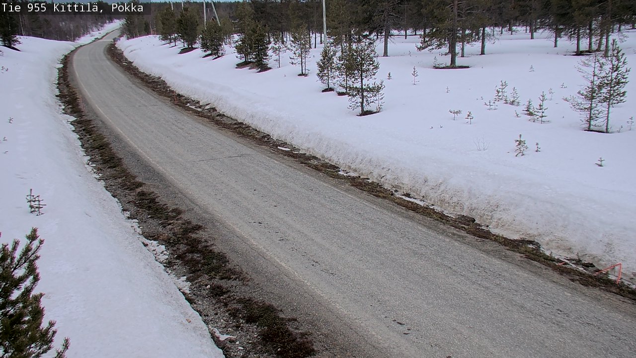 Kelikamerat Kuva Tie 955 Kittilä, Pokka, Kittilä, Lappi