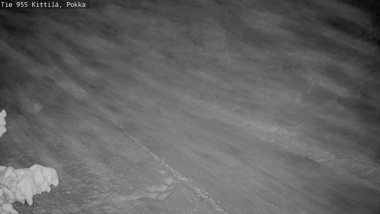 Weather Camera Image Road 955 Kittilä, Pokka, Kittilä, Lappi