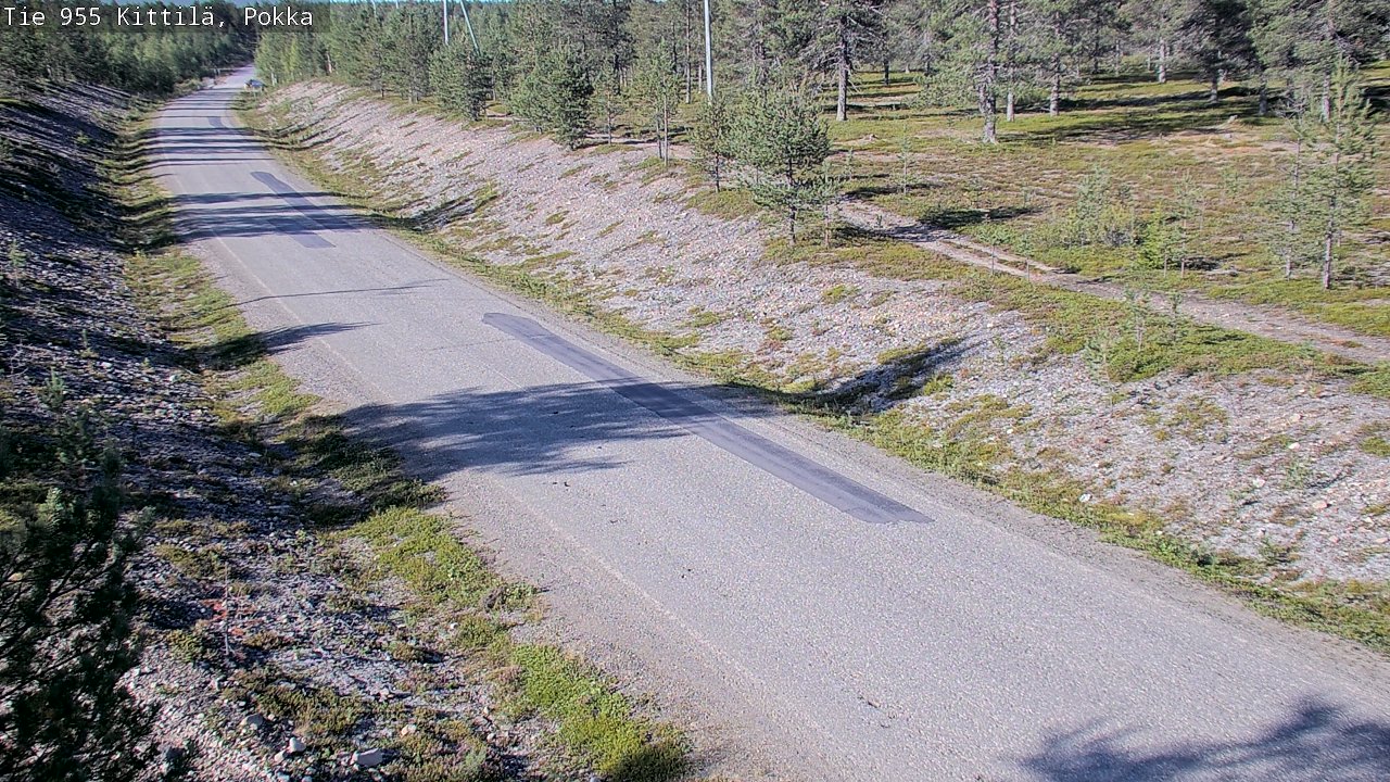 Kelikamerat Kuva Tie 955 Kittilä, Pokka, Kittilä, Lappi