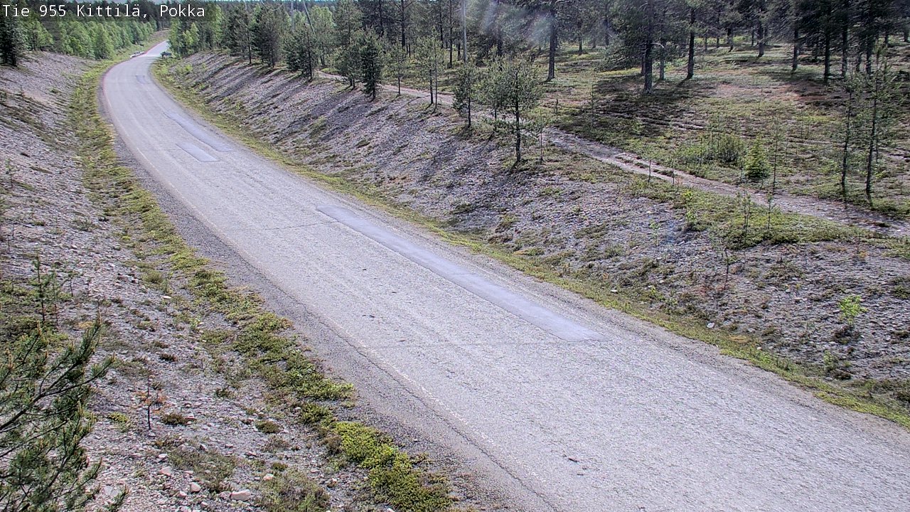 Kelikamerat Kuva Tie 955 Kittilä, Pokka, Kittilä, Lappi