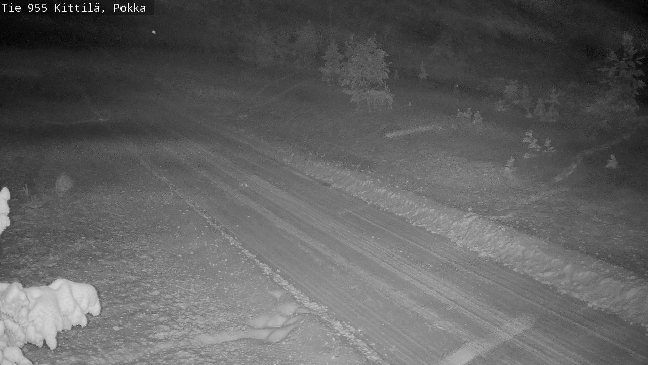 Weather Camera Image Road 955 Kittilä, Pokka, Kittilä, Lappi