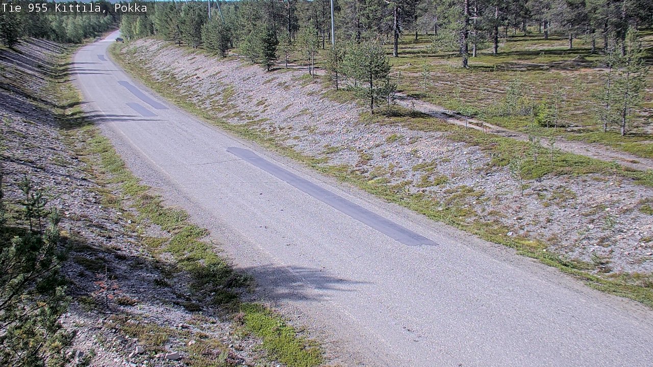 Kelikamerat Kuva Tie 955 Kittilä, Pokka, Kittilä, Lappi