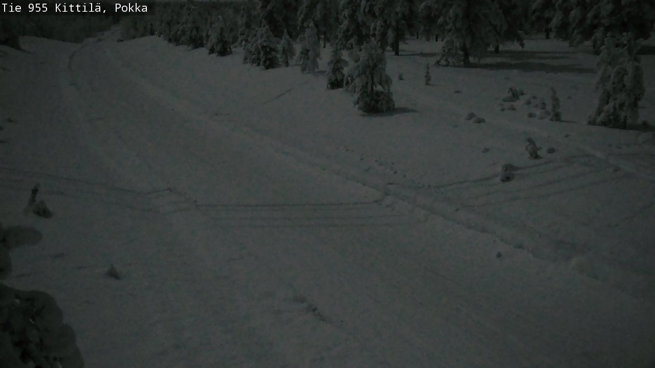 Kelikamerat Kuva Tie 955 Kittilä, Pokka, Kittilä, Lappi