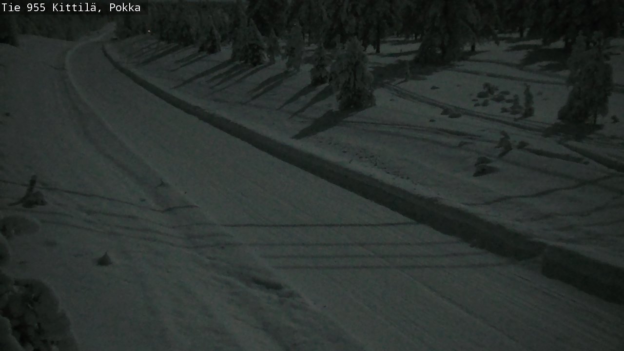 Kelikamerat Kuva Tie 955 Kittilä, Pokka, Kittilä, Lappi