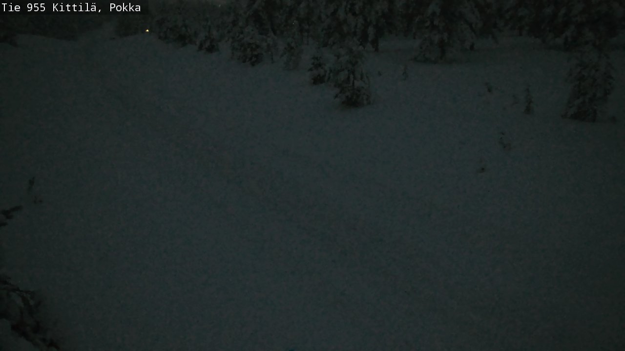 Weather Camera Image Road 955 Kittilä, Pokka, Kittilä, Lappi