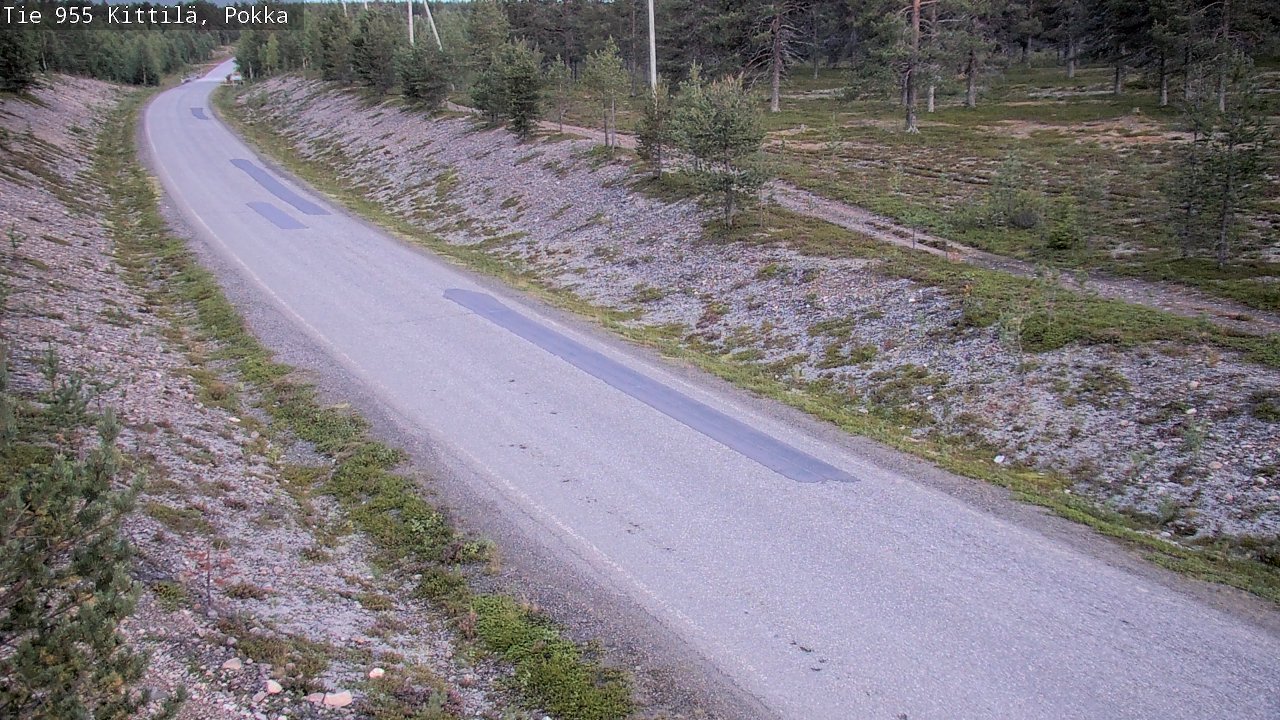 Kelikamerat Kuva Tie 955 Kittilä, Pokka, Kittilä, Lappi