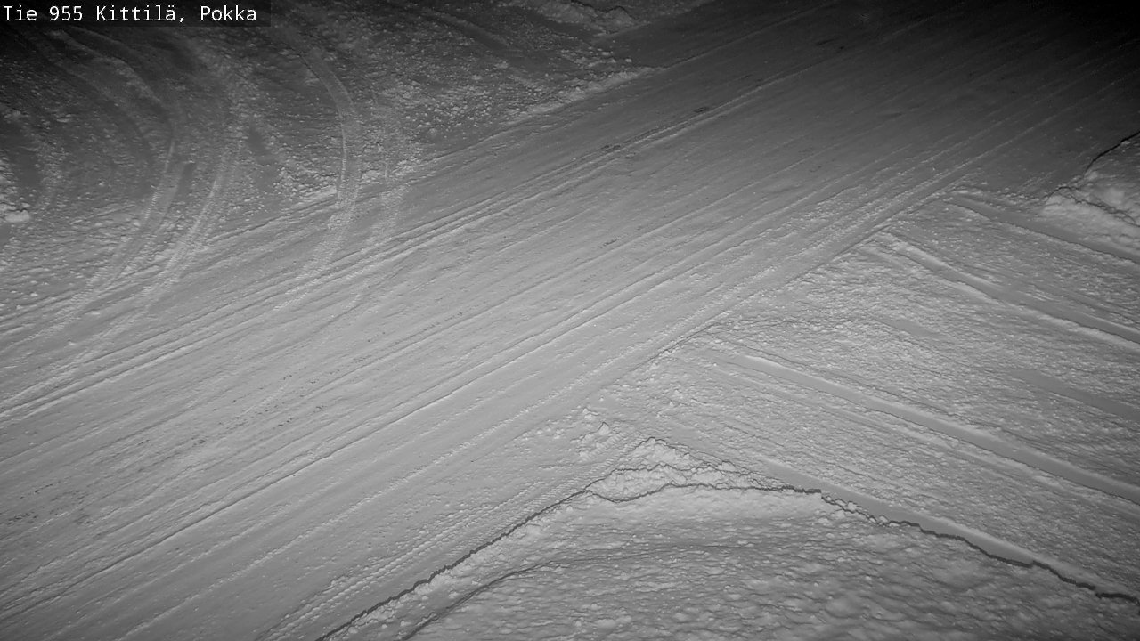 Weather Camera Image Väg 955 Kittilä, Pokka, Kittilä, Lappi