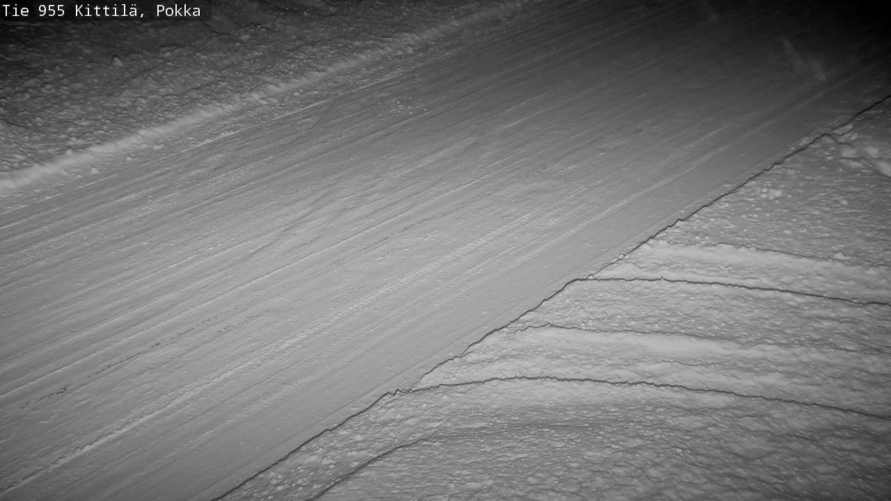 Weather Camera Image Road 955 Kittilä, Pokka, Kittilä, Lappi