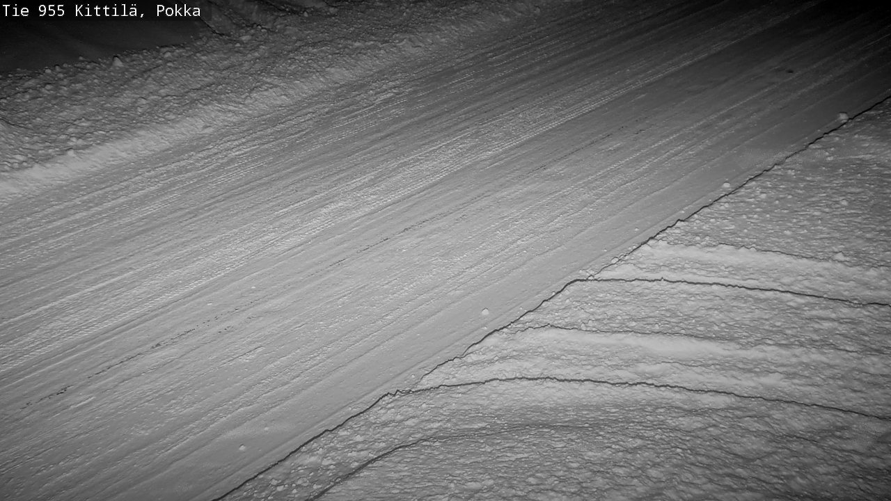 Weather Camera Image Road 955 Kittilä, Pokka, Kittilä, Lappi