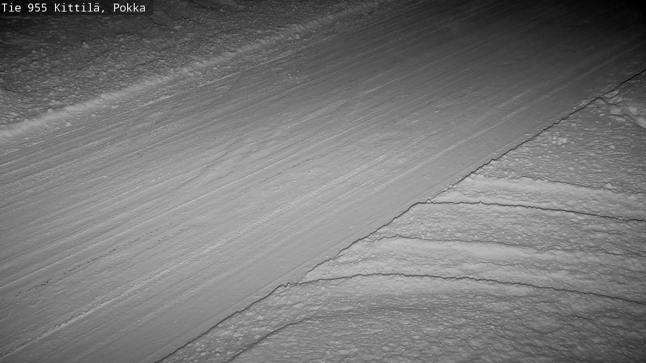 Weather Camera Image Road 955 Kittilä, Pokka, Kittilä, Lappi